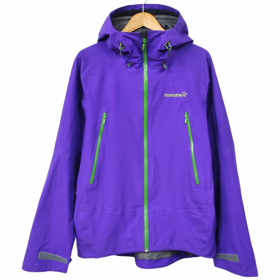 ノローナ NORRONA falketind Gore Tex Jacket メンズL パープル ノローナ NORRONA falketind Gore Tex Jacket メンズL パープル