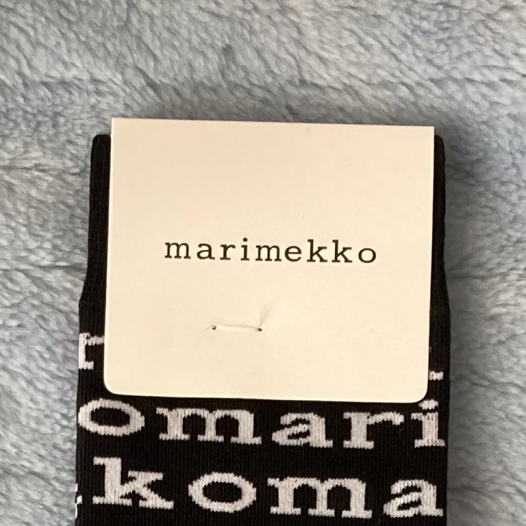 marimekko(マリメッコ)の✿marimekko✿マリメッコ靴下2足セット(ロゴ入り） レディースのレッグウェア(ソックス)の商品写真