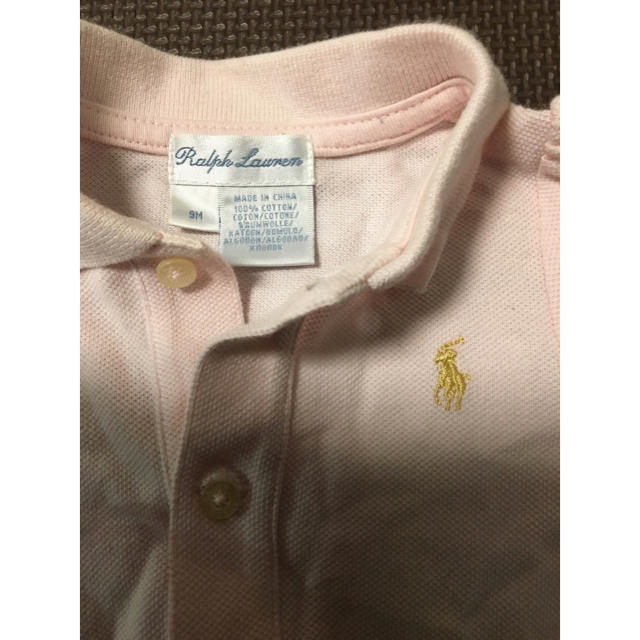 Ralph Lauren(ラルフローレン)のラルフローレン 9M 80 綿100 新品未使用 ワンピースとパンツのセット キッズ/ベビー/マタニティのベビー服(~85cm)(ワンピース)の商品写真