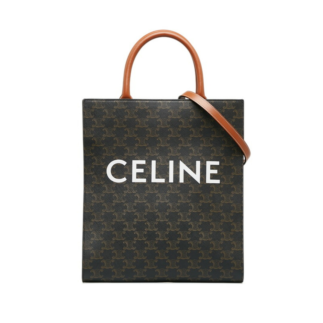 CELINE セリーヌ トリオンフ バーティカルカバ ラージ ハンドバッグ