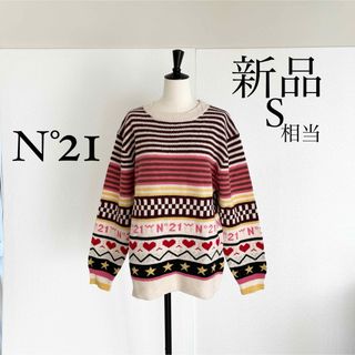 極美品】N21 ヌメロヴェントゥーノ タートルネック ピンクベージュ S