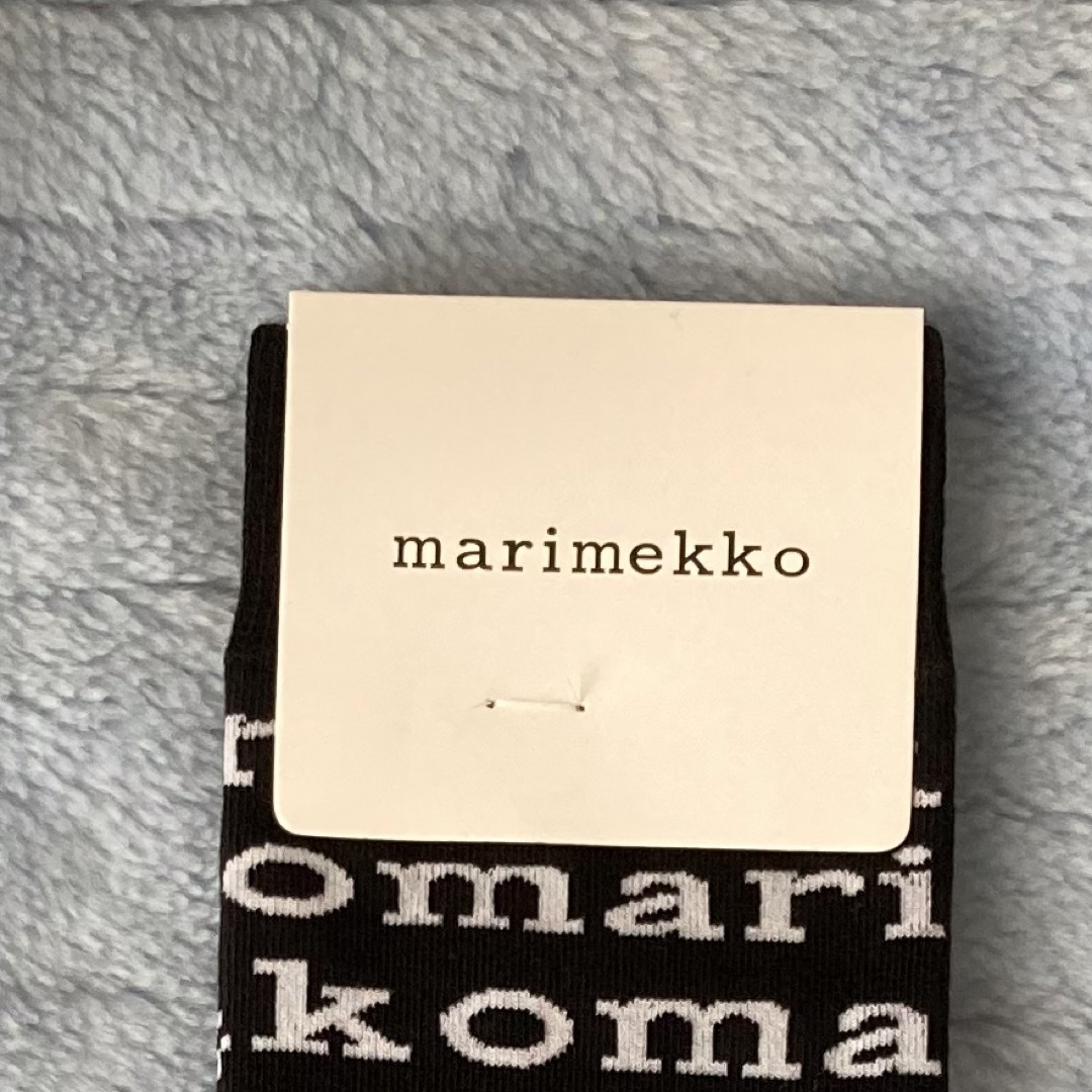 marimekko(マリメッコ)の✿marimekko✿マリメッコ靴下2足セット(ロゴ入り） レディースのレッグウェア(ソックス)の商品写真