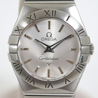 オメガ(OMEGA)の【OMEGA】オメガ コンステレーション 腕時計 クオーツ SS シルバー×ホワイト文字盤 123.10.24.60.02.001 /br3438kt(腕時計)