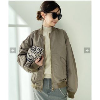 アクネストゥディオズ  17SS  LEIA BOMBER MA-1ボンバーブルゾン レディース 34