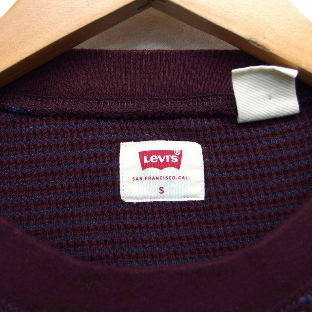 Levi's(リーバイス)のリーバイス ニット カットソー チュニック ボーダー コットン 綿 長袖 S  レディースのトップス(ニット/セーター)の商品写真