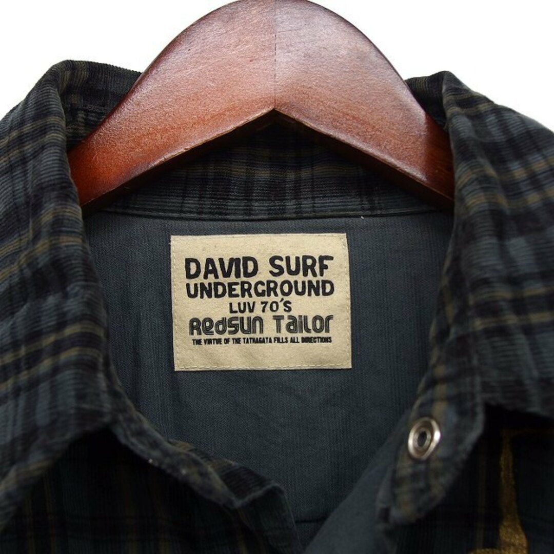 other(アザー)のDAVID SURF REDSUN TAILOR シャツ カジュアル チェック メンズのトップス(シャツ)の商品写真