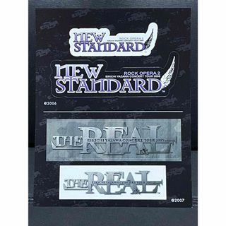 ヤザワコーポレーション(Yazawa)の矢沢永吉 ステッカー ‘06 NEW STANDARD ‘07 THE REAL(ミュージシャン)