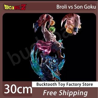 【即日発送】30cm ドラゴンボール ブロリーvs孫悟空 フィギュア(キャラクターグッズ)