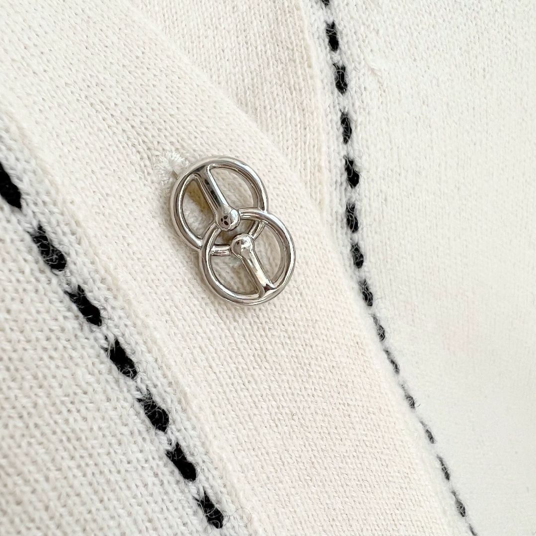 HERMES - ☆HERMES☆極美品☆2022☆カシミヤ☆カーディガン HERMES - ☆HERMES☆極美品☆2022☆カシミヤ☆カーディガン