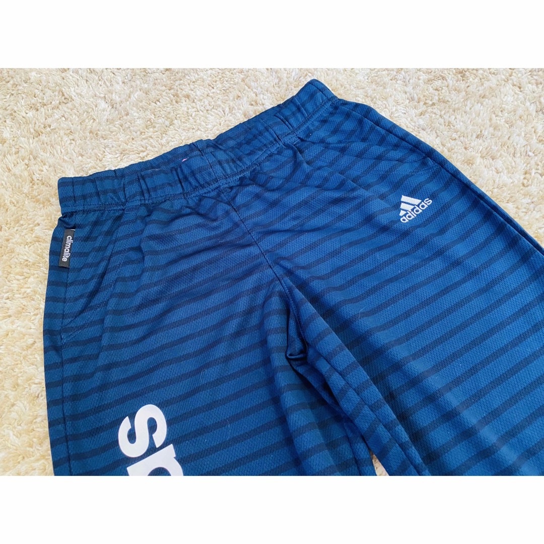 adidas(アディダス)のadidas 5部丈パンツ　夏用　薄手　速乾　140 アディダス キッズ/ベビー/マタニティのキッズ服女の子用(90cm~)(パンツ/スパッツ)の商品写真