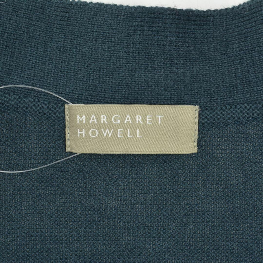 MARGARET HOWELL(マーガレットハウエル)の【MARGARETHOWELL】 コットンカシミヤニットカーディガン レディースのトップス(カーディガン)の商品写真