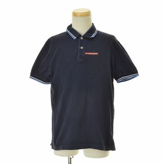 PRADA - 【PRADA】SJJ887 Logo Design Polo鹿の子半袖ポロシャツの通販 