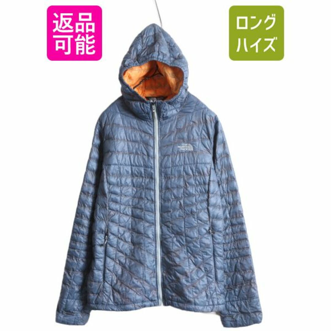 THE NORTH FACE(ザノースフェイス)のUS企画 ノースフェイス 中綿 ナイロン パーカー ジャケット レディース M The North Face サーモボール キルティング ジャンパー ブルゾン レディースのジャケット/アウター(ブルゾン)の商品写真