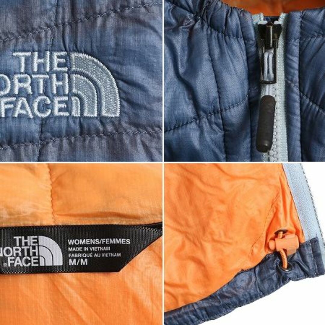 THE NORTH FACE(ザノースフェイス)のUS企画 ノースフェイス 中綿 ナイロン パーカー ジャケット レディース M The North Face サーモボール キルティング ジャンパー ブルゾン レディースのジャケット/アウター(ブルゾン)の商品写真