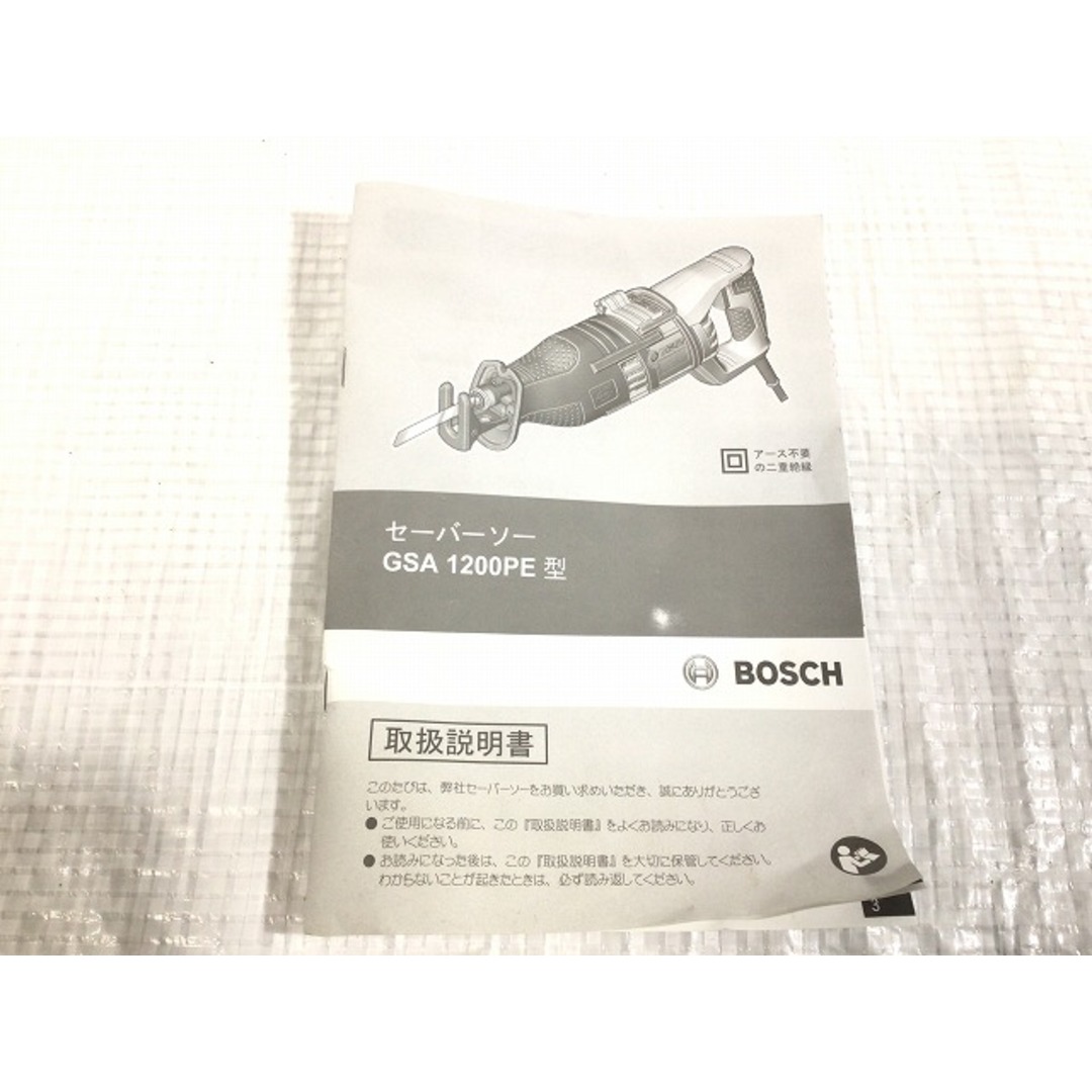 BOSCH(ボッシュ)の☆中古品☆BOSCH ボッシュ 100V セーバーソー GSA1200PE Professional レシプロソー 電動工具 84268 自動車/バイクのバイク(工具)の商品写真