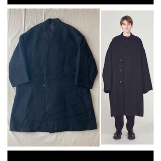 ラッドミュージシャン(LAD MUSICIAN)のLAD MUSICIAN 18aw ノーカラーコート(チェスターコート)