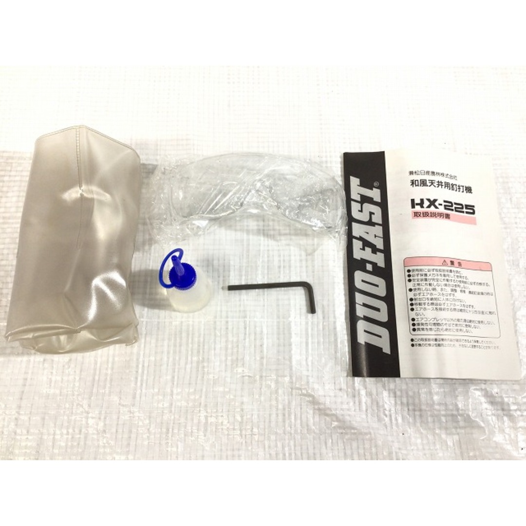☆中古品☆DUO-FAST 兼松 カネマツ 常圧 和風天井用釘打機 KX ☆中古品☆DUO-FAST 兼松 カネマツ 常圧 和風天井用釘打機 KX