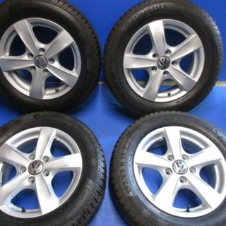 ユ）vwゴルフ 15インチ+195/65r15 スタッドレス 深溝の通販 by パーツ ...