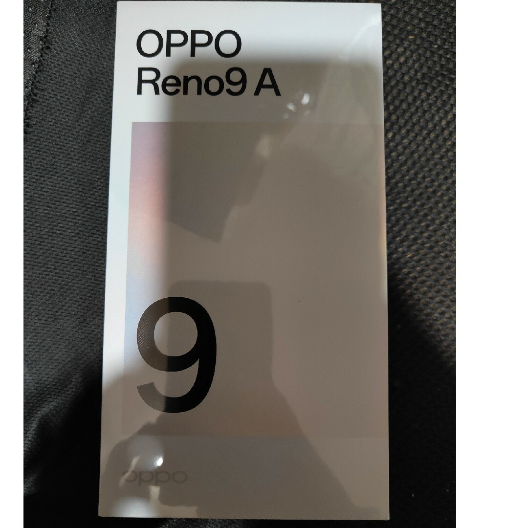 スマートフォン/携帯電話新品未開封 OPPO Reno9 A ナイトブラック
