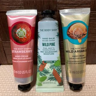 ザボディショップ(THE BODY SHOP)のTHEBODYSHOP  ザボディショップ　ハンドクリーム　3点　新品(ハンドクリーム)