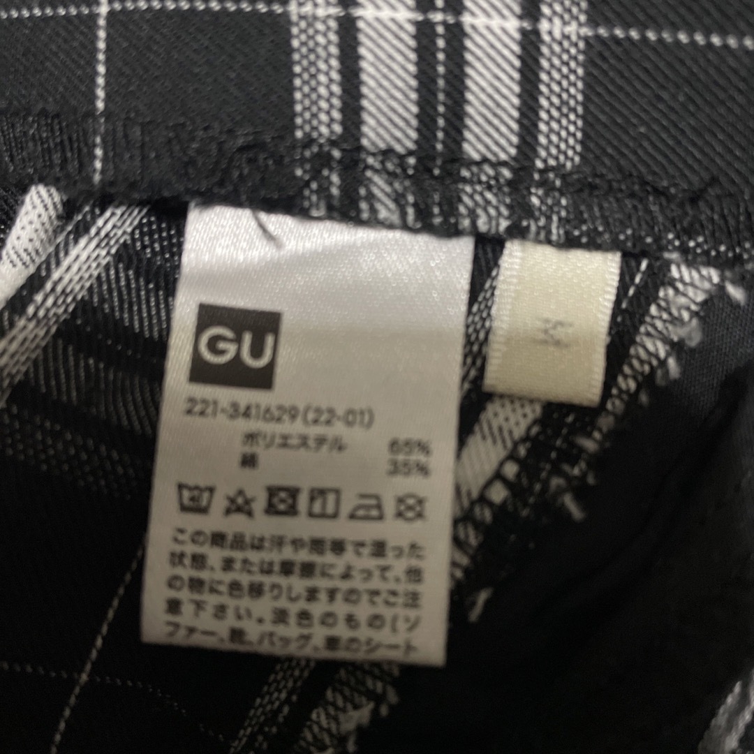 GU(ジーユー)のGUチェックズボン　Ｍ レディースのパンツ(カジュアルパンツ)の商品写真