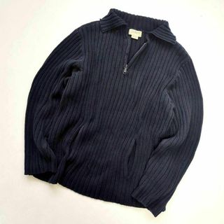 ジェイクルー J.CREW ボーダー ニット セーター 肉厚 緑 グリーン