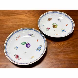 リチャードジノリ(Richard Ginori)の希少！廃盤！リチャードジノリ イタリアンフルーツ 19cm 2枚 ペア デッシュ(食器)