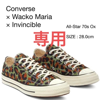 ワコマリア(WACKO MARIA)のConverse × Wacko Maria × Invincible CT70(スニーカー)