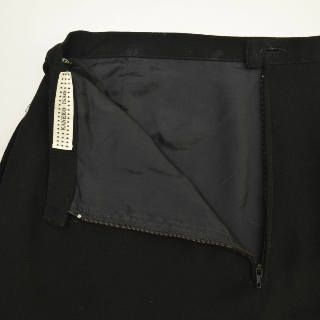KANEKO ISAO(カネコイサオ)の【KANEKOISAO】K34FS09 リボン付フレアロングスカート レディースのスカート(ロングスカート)の商品写真