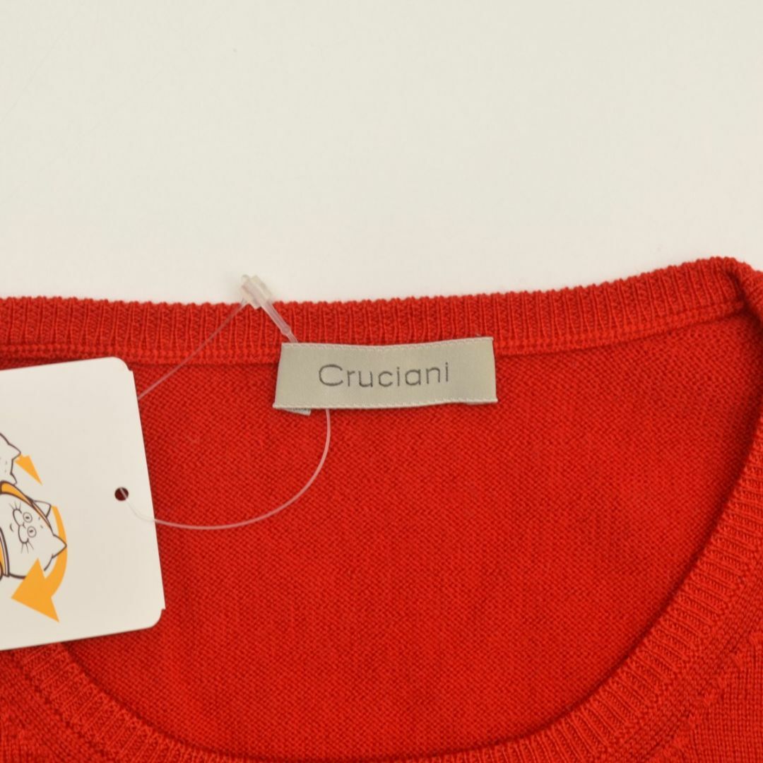 Cruciani(クルチアーニ)の【Cruciani】イタリア製 ウールクルー長袖ニットセーター メンズのトップス(ニット/セーター)の商品写真