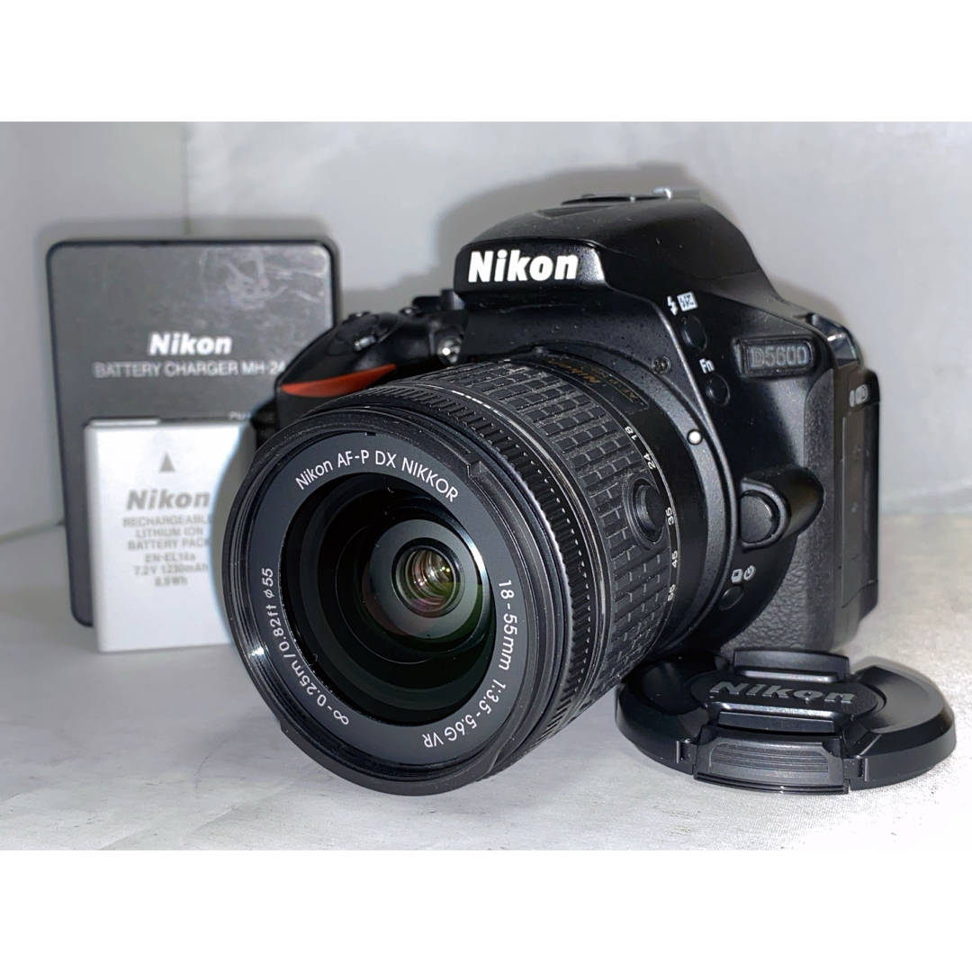 ポートレート撮影【最新機種!!】Nikon D5600 18-55mm VR レンズキット