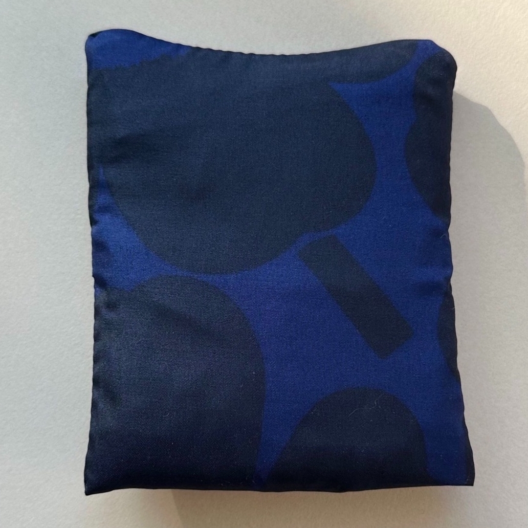 marimekko(マリメッコ)の廃番 完売 未使用 マリメッコ ブルー ウニッコ スマートバッグ エコバッグ レディースのバッグ(エコバッグ)の商品写真