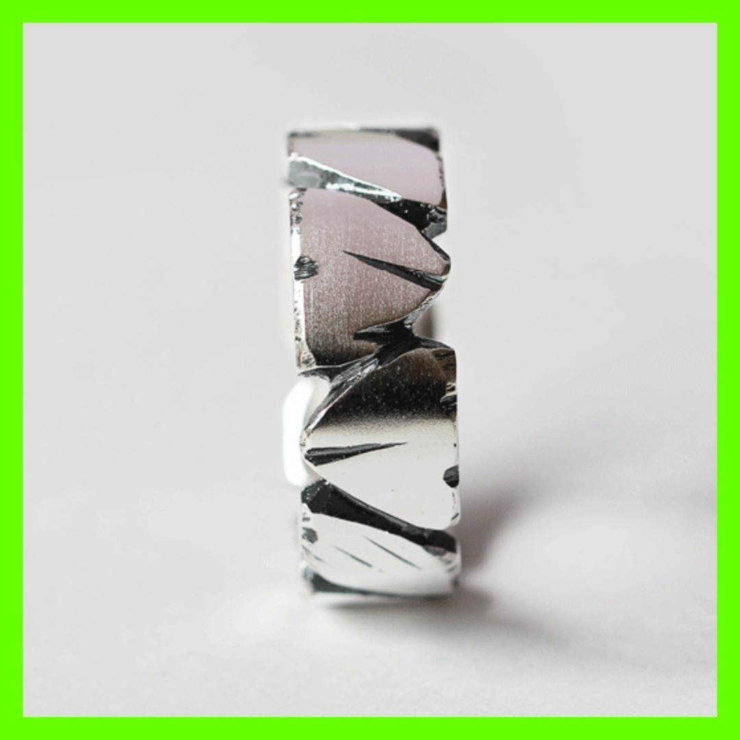 指輪 石 フリーサイズ クール ストリート メンズ シンプル オープン ヒビ メンズのアクセサリー(リング(指輪))の商品写真