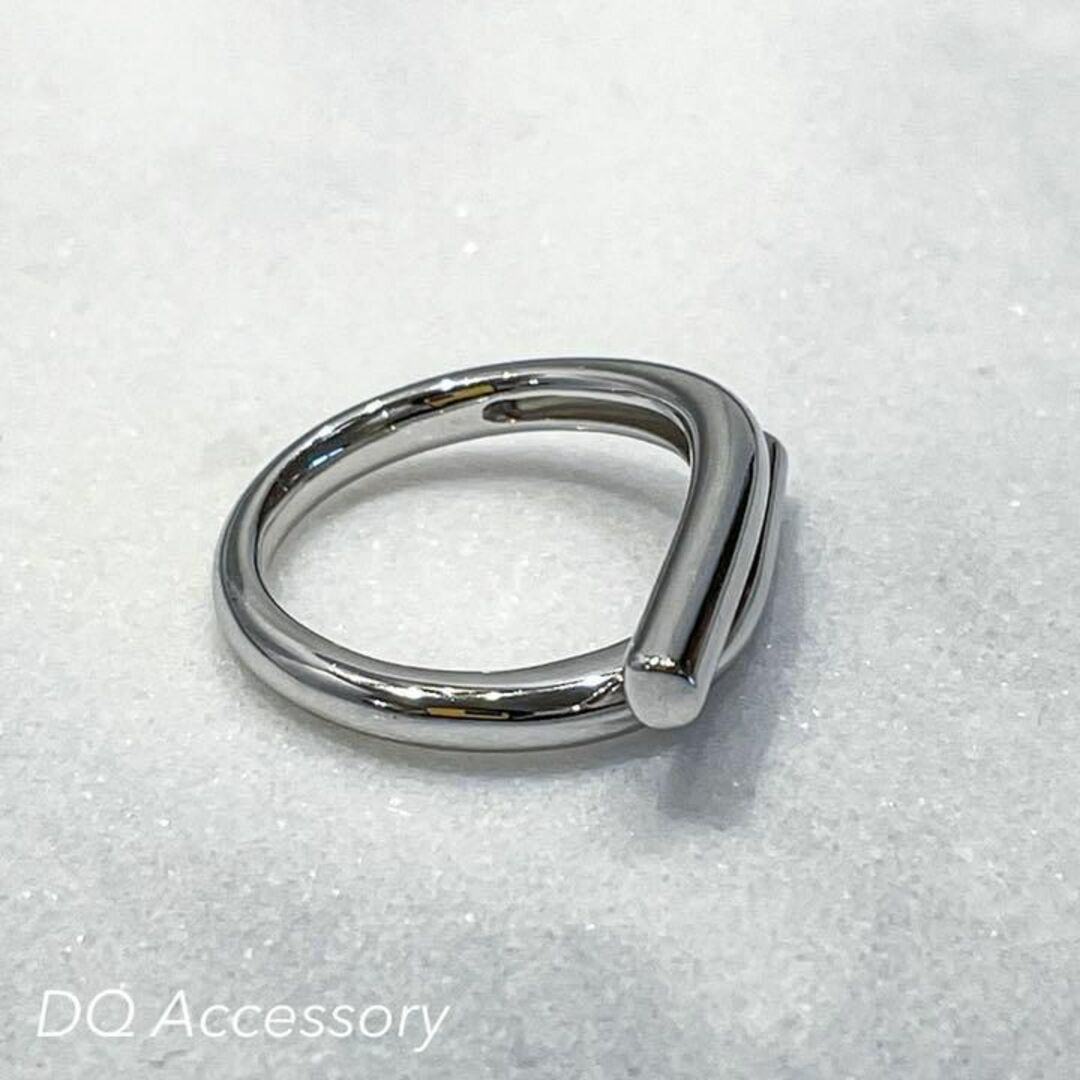 Silver925 オープンリング 銀　メンズ　シルバー　指輪 R-015 メンズのアクセサリー(リング(指輪))の商品写真