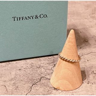 ティファニー(Tiffany & Co.)の希少 美品 Tiffany ティファニー ナロー ツイスト リング 13.5号(リング(指輪))