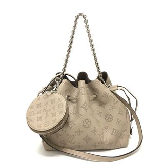 ルイヴィトン(LOUIS VUITTON)のルイヴィトン LOUIS VUITTON ベラ M57201 モノグラムマヒナ 巾着 2WAY ハンドバッグ カバン ショルダーバッグ モノグラムマヒナ ベージュ(ショルダーバッグ)