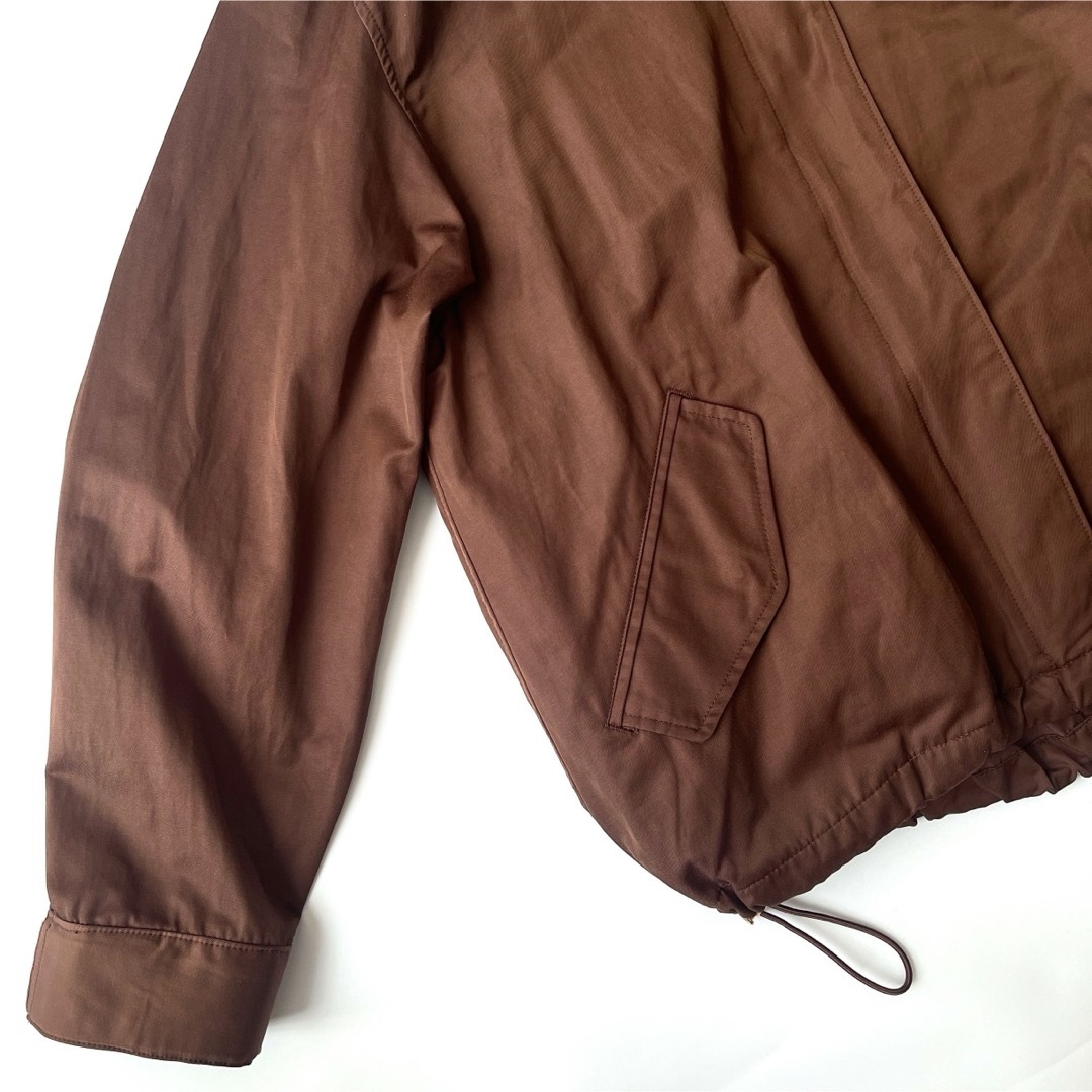 ViS(ヴィス)のビス　vis   フーディーブルゾン　ライナー付き　茶　M  マウンテンパーカー レディースのジャケット/アウター(ブルゾン)の商品写真