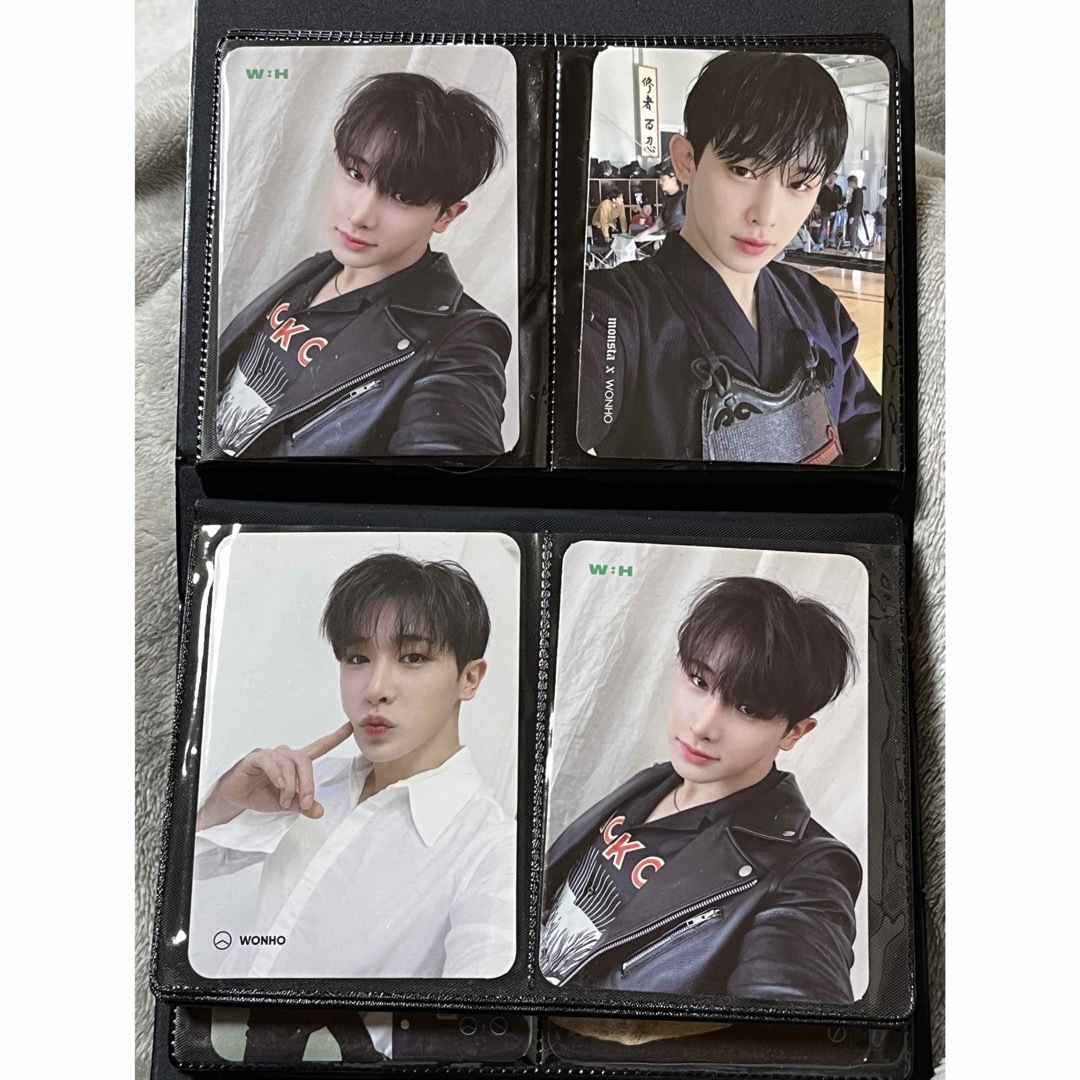 monsta x(モンスタエックス)のウォノ トレカセット  エンタメ/ホビーのタレントグッズ(アイドルグッズ)の商品写真