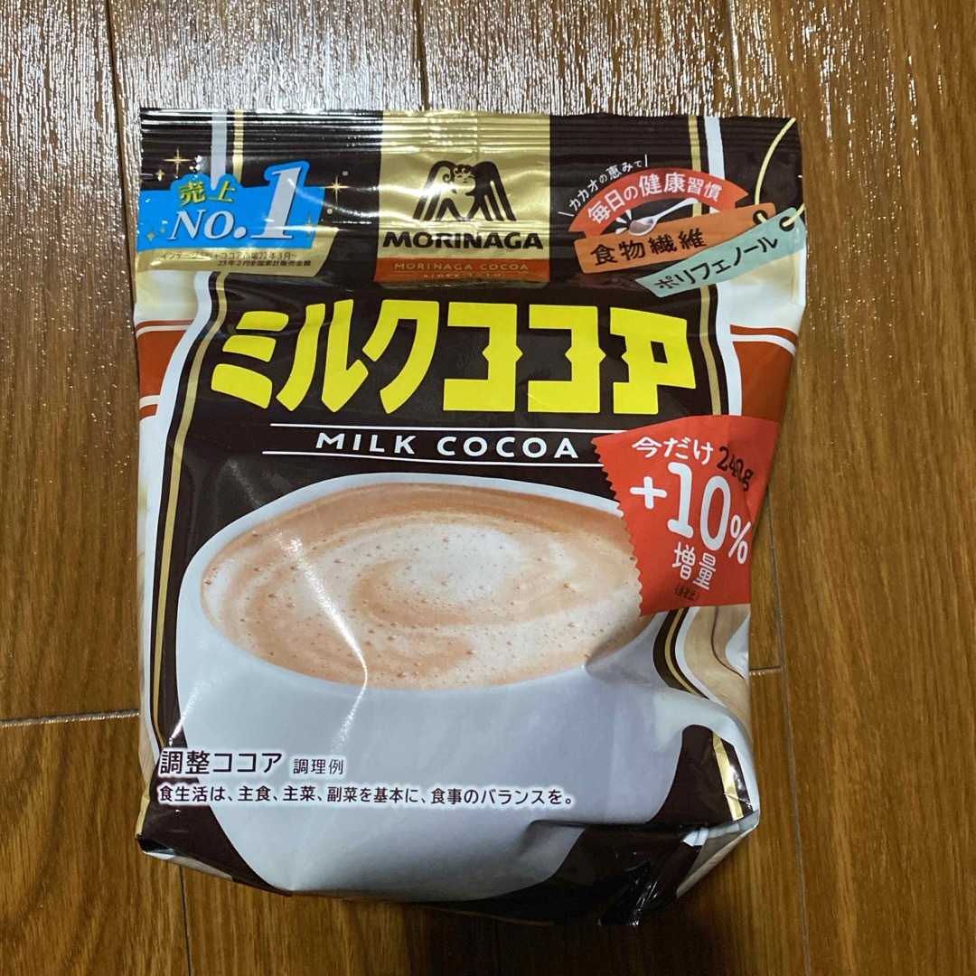 森永製菓(モリナガセイカ)の森永製菓 ミルクココア 240g 食品/飲料/酒の飲料(その他)の商品写真