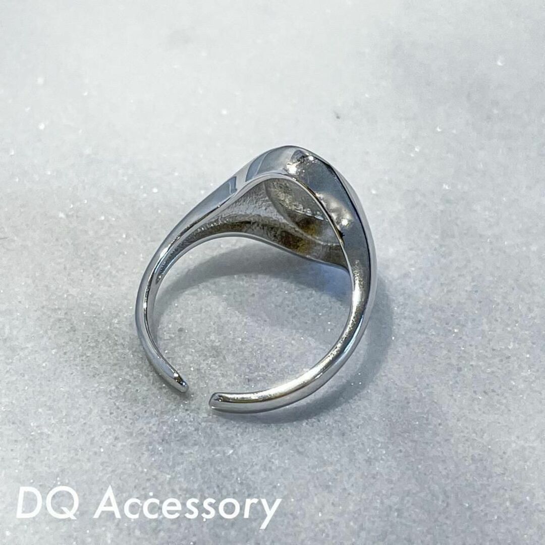 Silver925 オープンリング メンズ　シルバー　銀　指輪 R-048 メンズのアクセサリー(リング(指輪))の商品写真