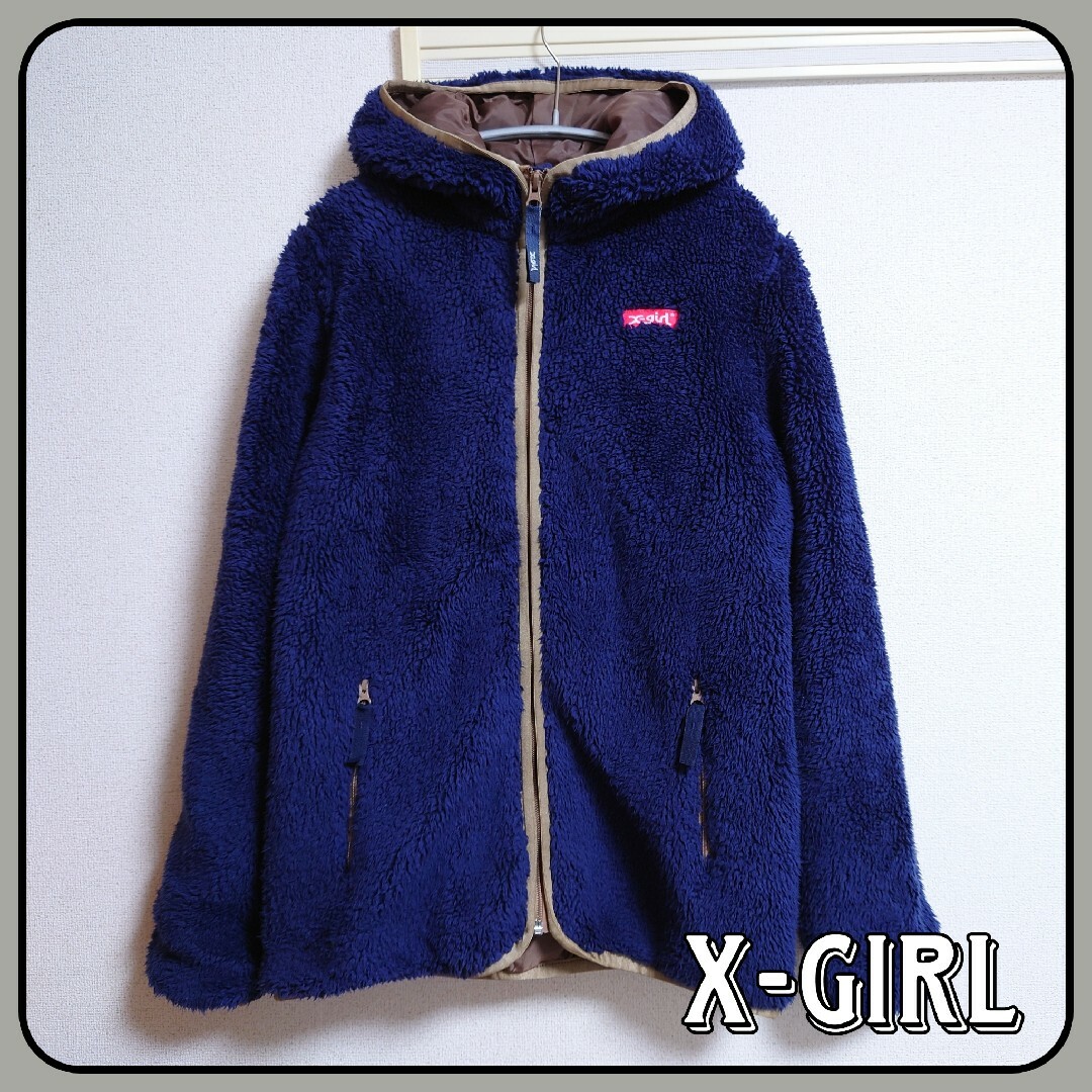 X-girl - X-girl☆FLUFFYボアブルゾンの通販 by chimaki's shop ...