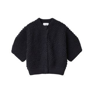 クラネ(CLANE)のCLANE 3D DOT HALF SLEEVE KNIT CARDIGAN(カーディガン)