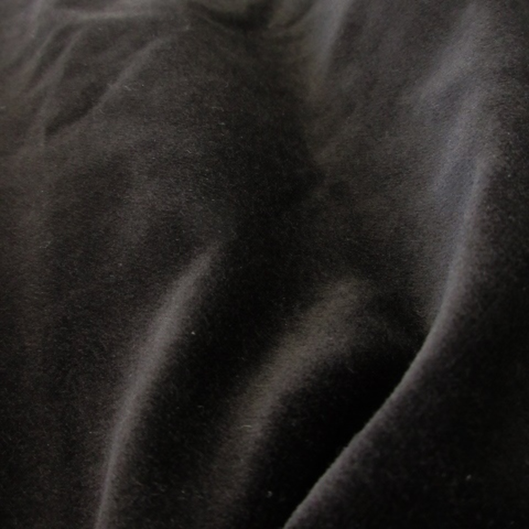 YOKO D'OR(ヨーコドール)のヨーコドール スカート ベロア タイト ミモレ ロング レース 厚手 38 黒 レディースのスカート(ロングスカート)の商品写真