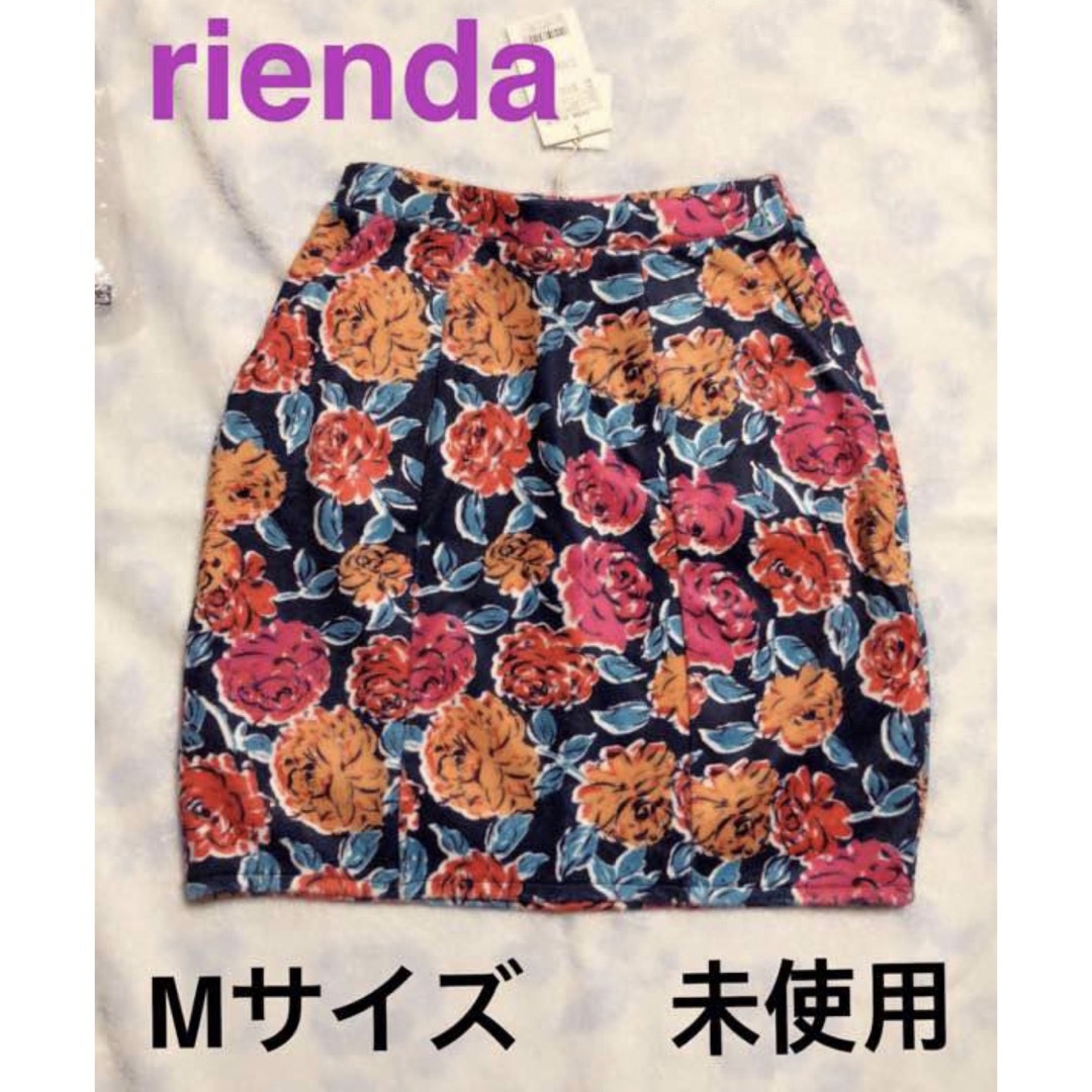 rienda(リエンダ)の【rienda】リエンダ 花柄 スカート M タイト レディースのスカート(ミニスカート)の商品写真