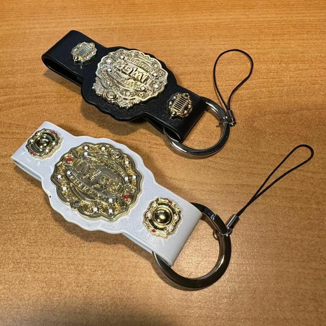 新日本プロレス IWGP チャンピオンベルト ストラップ 2個セット 新日本プロレス IWGP チャンピオンベルト ストラップ 2個セット