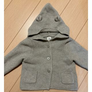 ベビーギャップ(babyGAP)の美品 babygap ニットカーディガン(カーディガン/ボレロ)