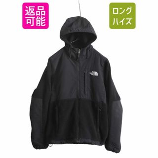 ザノースフェイス(THE NORTH FACE)のノースフェイス フード付き デナリ ジャケット レディース S The North Face Denali フリース パーカー ジャンパー アウトドア ブルゾン 黒(ブルゾン)