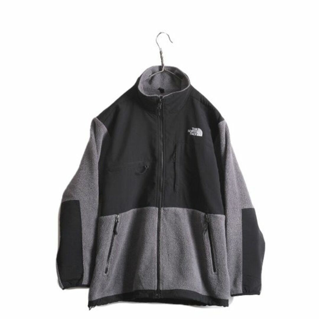 THE NORTH FACE(ザノースフェイス)のノースフェイス デナリ ジャケット メンズ M / The North Face DENALI アウトドア フリース ナイロン ジャンパー ブルゾン 2トーン 黒 灰 メンズのジャケット/アウター(ブルゾン)の商品写真