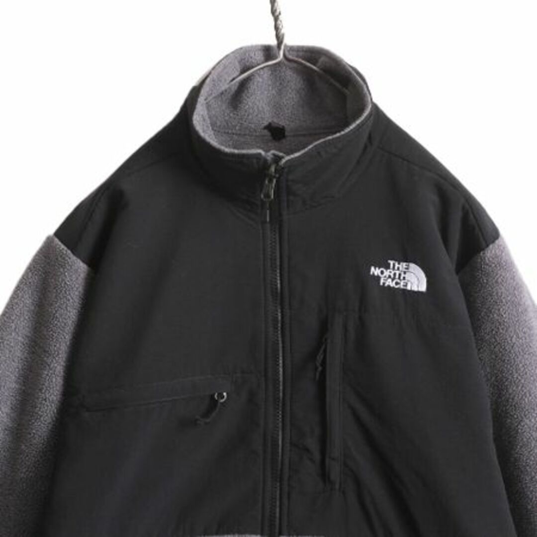 THE NORTH FACE(ザノースフェイス)のノースフェイス デナリ ジャケット メンズ M / The North Face DENALI アウトドア フリース ナイロン ジャンパー ブルゾン 2トーン 黒 灰 メンズのジャケット/アウター(ブルゾン)の商品写真