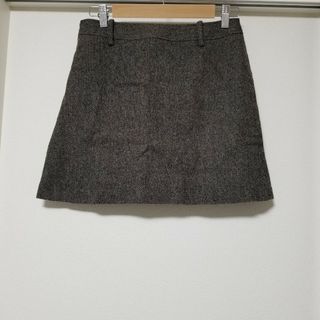 マリークワント(MARY QUANT)のMARY QUANT　ヘンリーボーンスカート　冬用ミニスカート(ミニスカート)